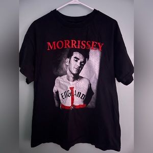 Morrissey black band t-shirt the smiths england medium